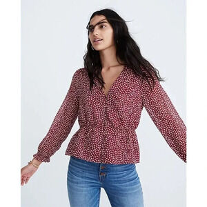Madewell  Blouse  Ditsy Flowers  size XS